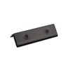 Dnyta 2pcs Double Hook Slot Bracket Black Bed Rail Brackets