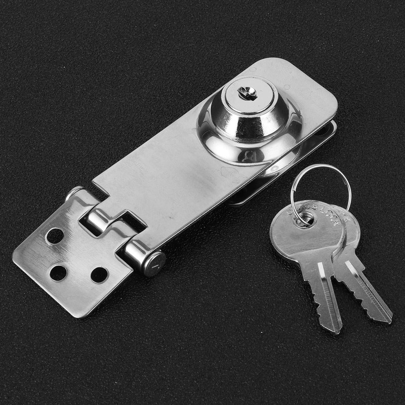 Safety Hasp with Lock Hasp, 76 mm/3 Inch Hasp Safety