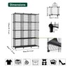 AWTATOS Wire Cube Storage Organizer, Closet Organizers and Storage, Metal