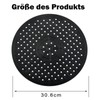 Pack of 2 Sink Inserts Rubber Diameter 30.6 cm Sink