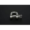 3/8" Chain Shackle Clevis Bow Ring 316 Stainless Steel for