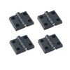 4 Pcs 50 x 60mm Door Hinges ABS Nylon Hinges