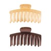 GOODY CLAW CLIP SET LARGE 2CT WARM