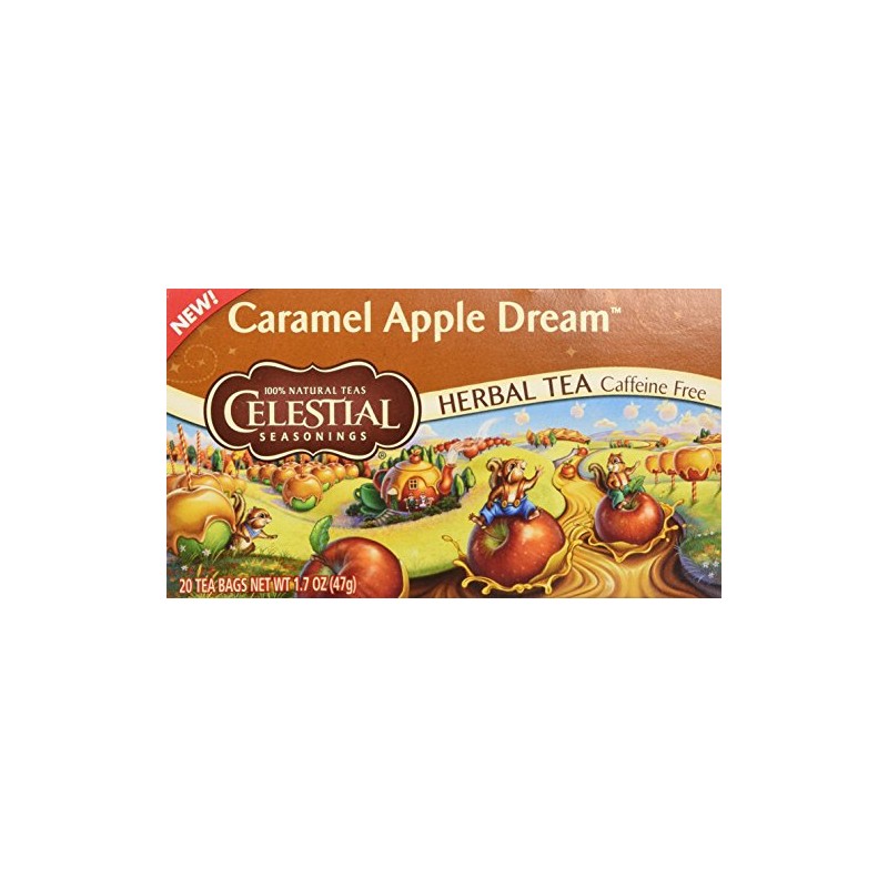 Celestial Seasonings Tea Caramel Apple Dream 20 bags