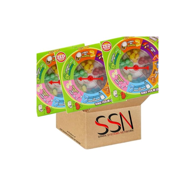 Zed Candy Double Dares Game, 100g Assorted Weird and Fruit