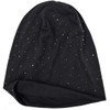 Hatstar Women’s Beanie Hat with Elegant Appliqué Rhinestone Studs, Girls’