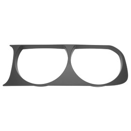 KUAFU Left Headlight Bezel Compatible with 2008-2014 Dodge Challenger Replacement for 68051527AA Headlamp Cover Trim Ring Plastic(ABS) Painted Driver Side