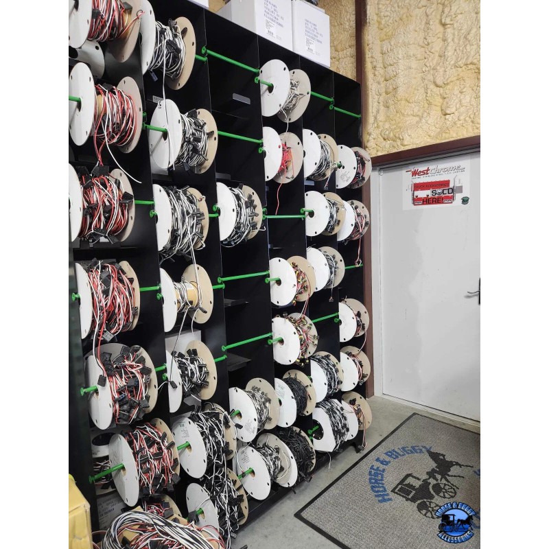 GRAND GENERAL CONTINUOUS 2-PRONG LIGHT PLUG WIRE HARNESS ROLL -