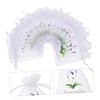 ABOOFAN 50pcs Lavender Sachet Bags Empty Drawstring Pouches Light Purple