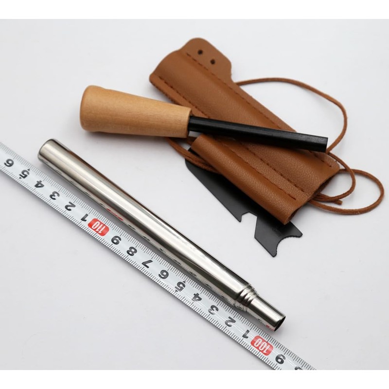 Fire Stick Survival Tool Fire Starting Kit,Outdoor Survival Kit, Flint