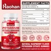 Potassium Citrate 1200mg Gummies - Chewable Supplement to Support Muscle