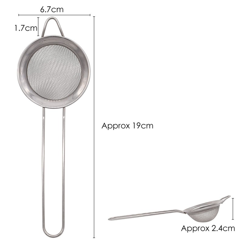 TRIXES Tea Strainer - Loose Leaf Tea Sieve - 6.7cm