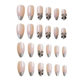 Nail Tip False Nail Tip, Stylish, Black, Long, Long Nail Tip, Mine-based Korea, Mass Production Type, Popular Nail Tip, Cosplay Nail, Handmade 3D Faux-nail, Nail Sticker, Nail Art, Cool, Unique, Adult
