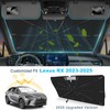 2025 Upgrade Windshield Sun Shade Umbrella Custom Fit for Lexus