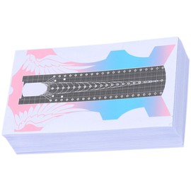 OHPHCALL Nail Extension Form Nail Art Guide Sticker Paper Holders Professional Tools