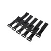 LogiLink KAB0056, length 20x150 mm, Set of 10, Black