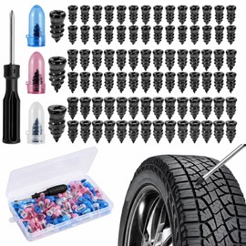 90PCS Tyre Repair Kit Rubber Nails Car Puncture Repair with Screwdriver