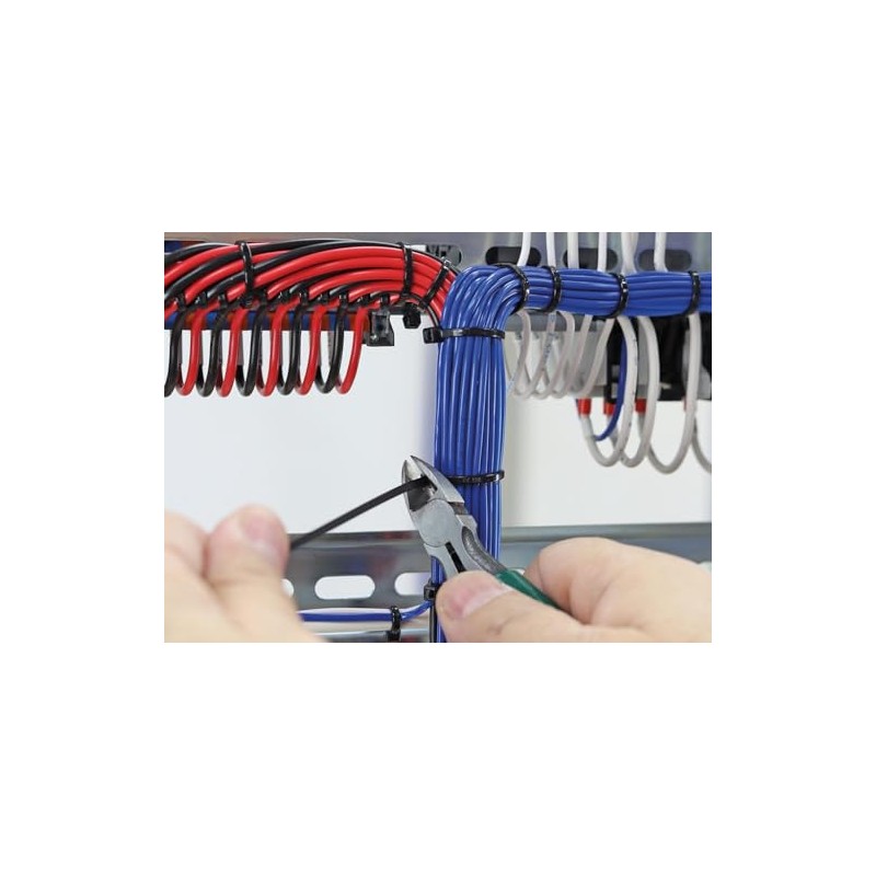 Perel Set of 100 Nylon Cable Ties 2.5 x 100