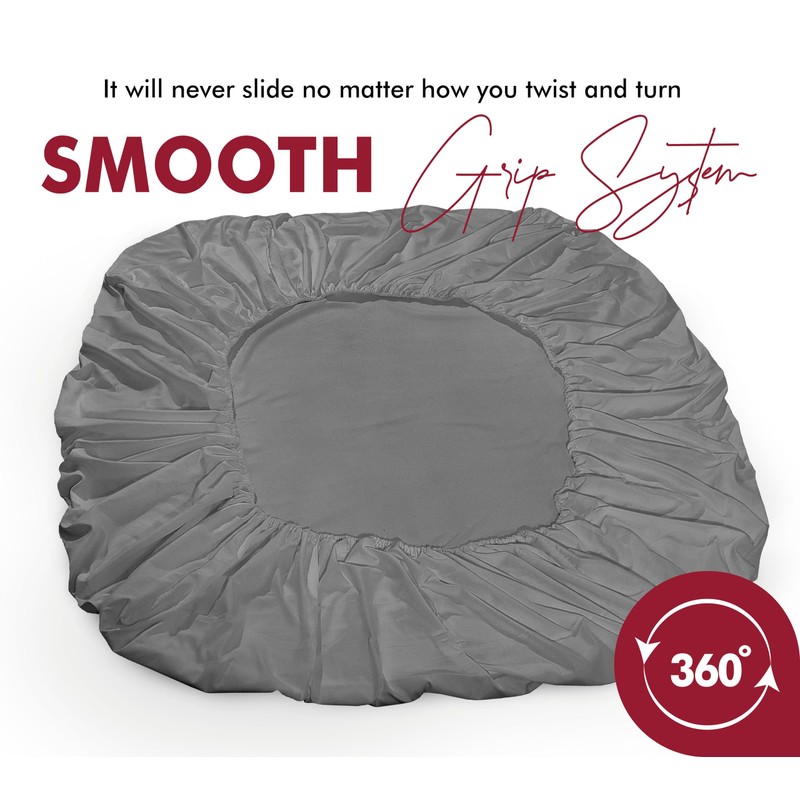 Fitted Sheet Extra Deep Pocket 16 inch (40cm) Bedding Soft