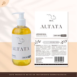 Skin Inc | Altata Limpiador Facial Liquido para Rostro para Piel Normal a Seca 250ml