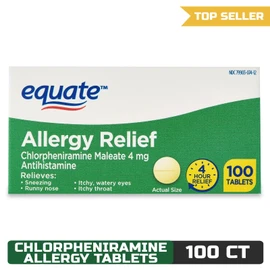 Equate Allergy Relief Chlorphenirami