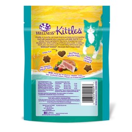 Wellness Kittles Cat Treat Value Pack - Tuna & Cranberries Flavor - 6 oz Each (4 Pack)