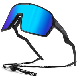 BIRCEN Sports Baseball Sunglasses for Men - Women Polarized UV Protection Cycling Glasses for Running Golf Softball Bike