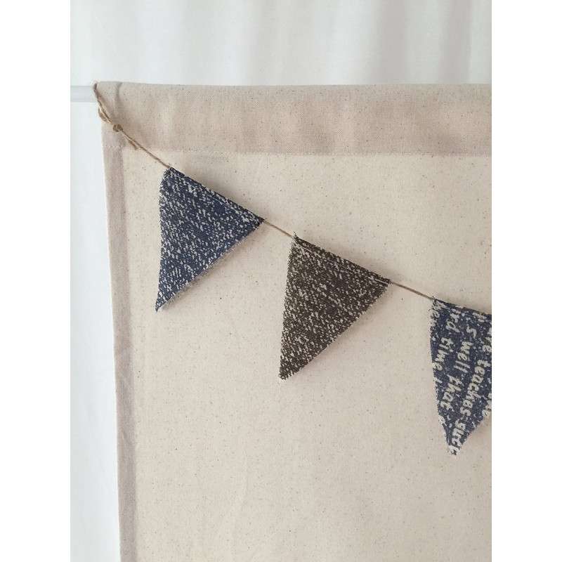 sunny day fabric navy approx. 85cm wide x 150cm long
