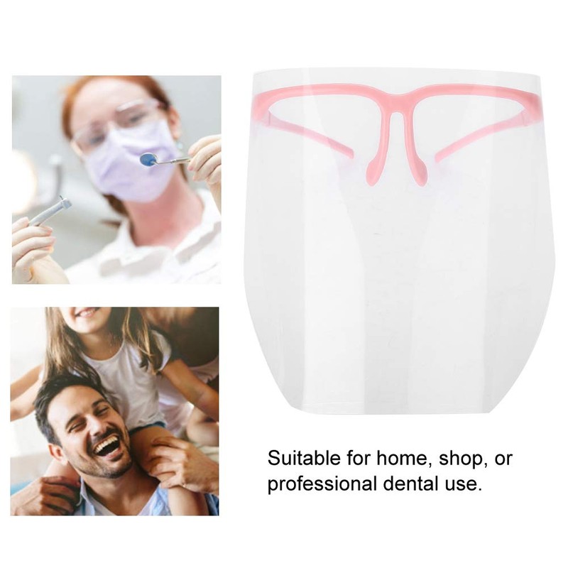 Face Shield Visor, Transparent Full Face Visor Resistant Dental Face