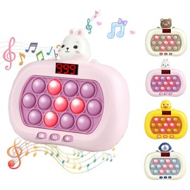 Push Pop Game, Electric Push-Pop It Game, 999+ Levels, 4 Modes, 4 Modes, Push-Pop, Squeeze, Educational Toy, Pop, Fidget Toy, Game, 5, 6, 7 Years, Elementary School Girls, Birthday Gift, Popular,