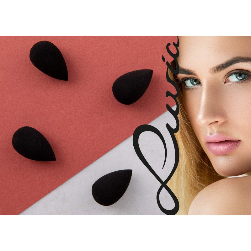 Luvia Beauty Blender Mini Sponge Set - 4 Makeup Egg