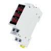 Three Phase Ammeter, 3 Phase 3 Digit Display, Mini DIN