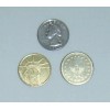 NEW 200 GOLDEN LIBERTY / EAGLE PACHISLO SLOT MACHINE TOKENS