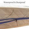 JUNESHE Queen Mattress Bag for Moving and Storage-3 Mil Zipper