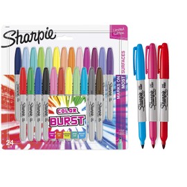 YHSDMKC Permanent Markers, Colored Fine Point Marker Pens,For Wood, Plastic Paper, Metal, And More, Drawing, Coloring, And Poster Marker