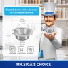 MR.SIGA Kitchen Sink Strainer, Stainless Steel Sink Drain Strainer, Dishwasher