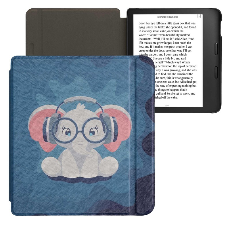 kwmobile Flip Case Compatible with Kobo Libra 2 Case -