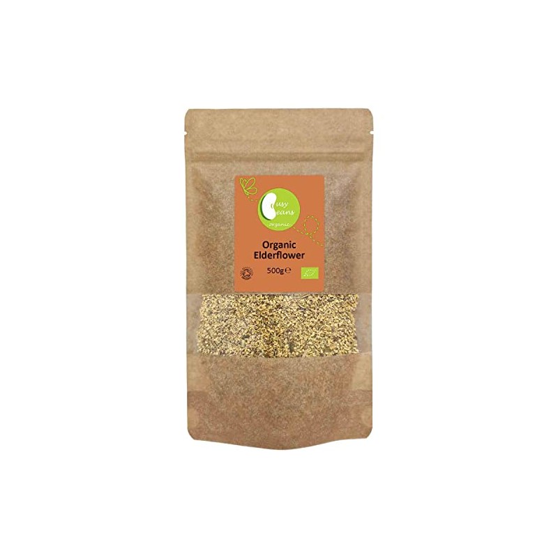 Organic Elderflower - Certified Organic - by Busy Beans Organic
