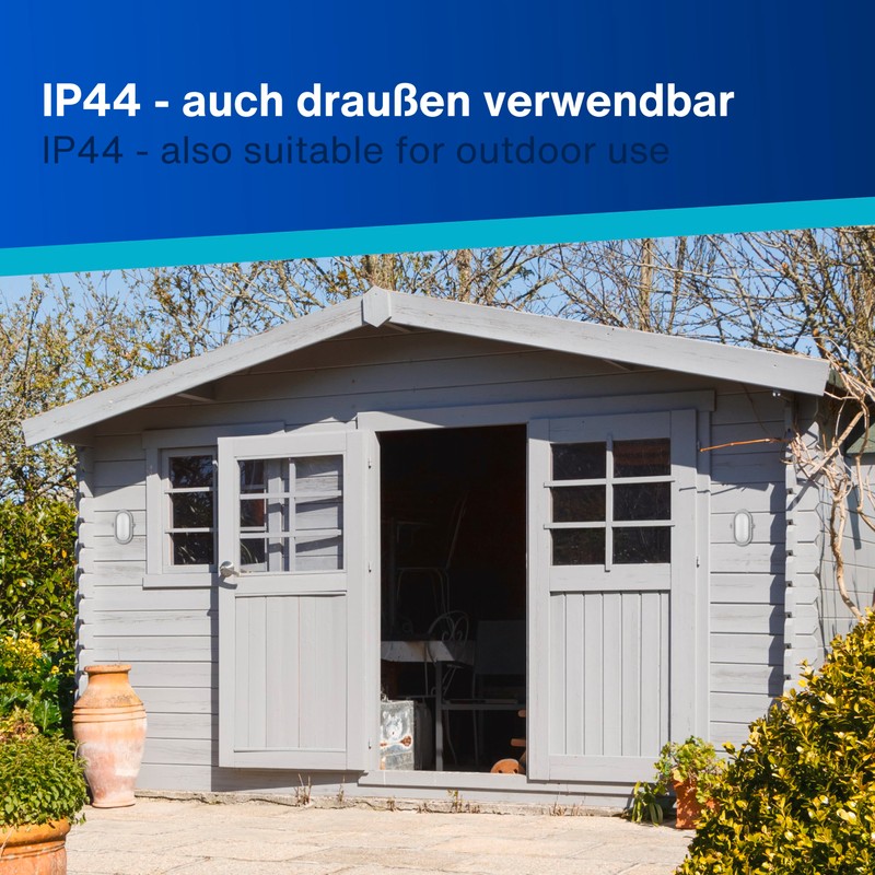 RITOS Ovalarm.LED, 5.5 W 2101010430 Grey