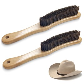 HAIKING Hat Brush, 2 PCS Felt Cleaning Brush for Shoes, Clothes and Furniture - Remove Hair Dust (30 cm/11.8 in)