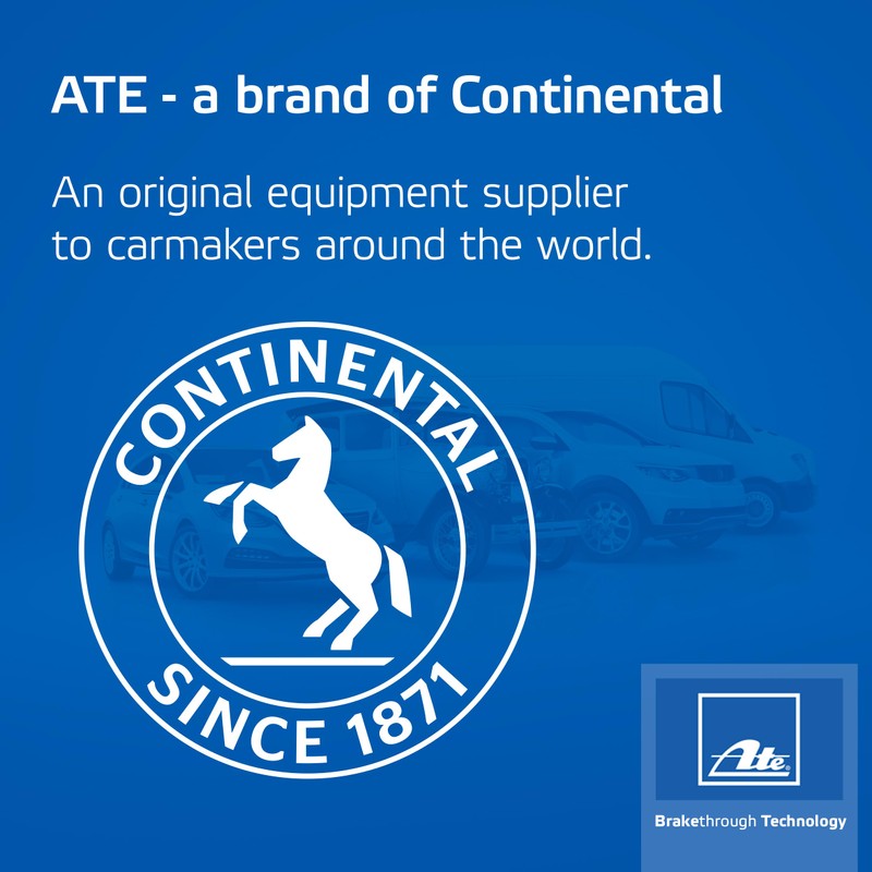 ATE ATE Ceramic 13047071622 Brake Pad Set, Disc Brake