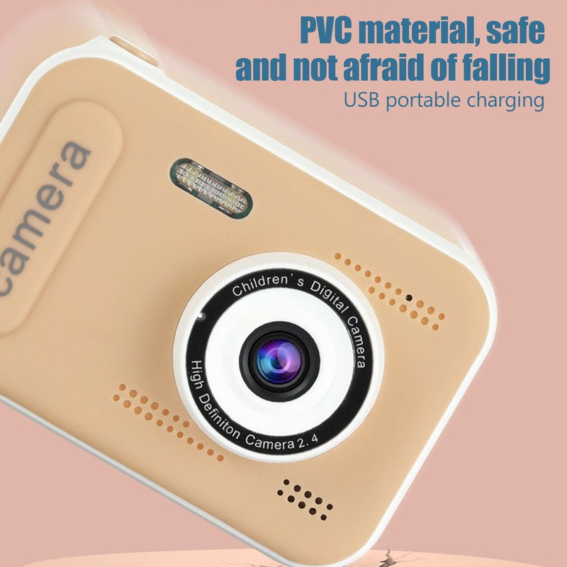 Kids Selfie Camera 20MP 2.4in Screen High Definition USB Charging