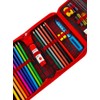 FC Bayern München FCB Pencil Case with Stripes Red /