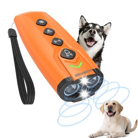 Dog Bark Deterrent Device ,Ultrasonic Dog Training Device With Strobe Light, 7 Modes,Anti-Bite,Repellent Devices ,Anti Barking Device for Own or Neighbour's Dog, Behavior Correct Indoor/Outdoor