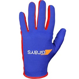 GRAYS Skinful Pro Hockey Gloves - Navy & Fluoro Red - New for 2020/2021 (L)