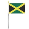 Jamaica Table Flag 4'' x 6'' - Jamaican Desk Flag