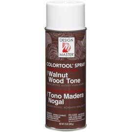 Glossy Stain Aerosol Spray 12oz-Walnut Wood Tone