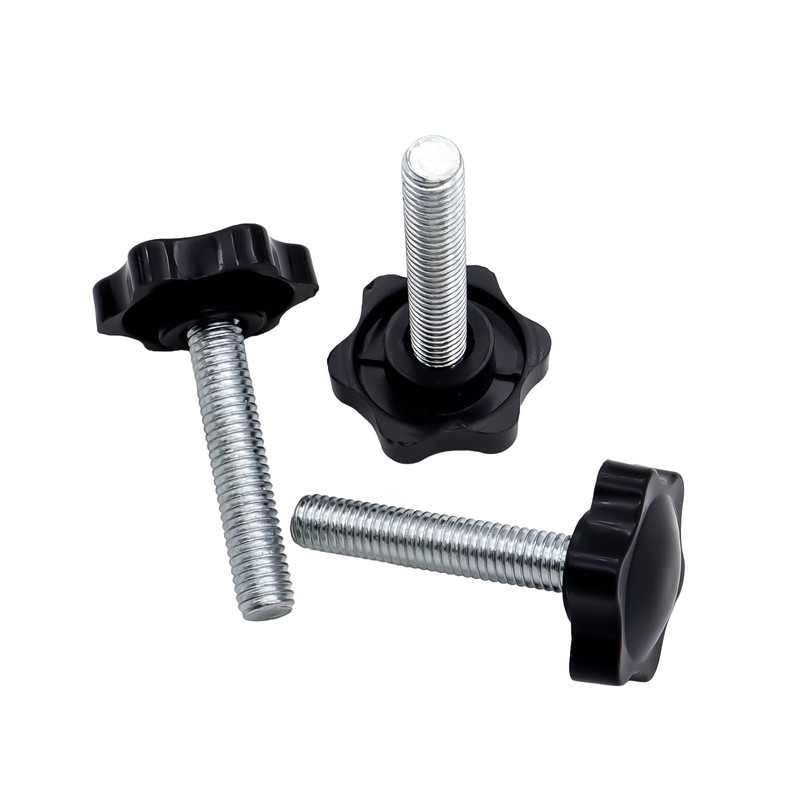 TOKSEO Pack of 16 Star Grip Screws M8, Screws with