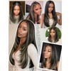 Layered Straight U Part Wig Straight V Part Wig Bob
