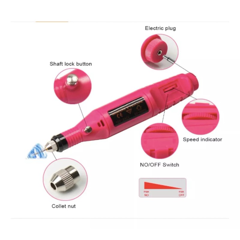 Love Crazy Pulidora De Uñas Eco Fiusha Love Crazy